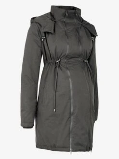 Jojo Maman Bebe JoJo Maman Bébé Charcoal 2-in-1 Padded Maternity Parka