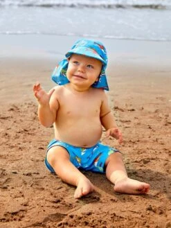 Jojo Maman Bebe JoJo Maman Bébé Shark Swim Shorts With Nappy -Jojo Maman Bebe 139002s2