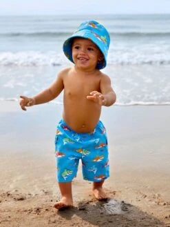 Jojo Maman Bebe JoJo Maman Bébé Shark No Nappy Swim Shorts