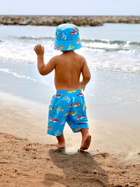 Jojo Maman Bebe JoJo Maman Bébé Shark No Nappy Swim Shorts 4 Jojo Maman Bebe JoJo Maman Bébé Shark No Nappy Swim Shorts - Image 2