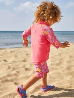 Jojo Maman Bebe JoJo Maman Bébé Cornflower Flamingo Embroidered Beach Sandals -Jojo Maman Bebe 169614s2