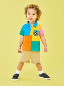 Jojo Maman Bebe JoJo Maman Bébé Stone Boys' Twill Chino Shorts -Jojo Maman Bebe 195495s4