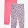 Jojo Maman Bebe JoJo Maman Bébé Berry 2-Pack Apple Print Leggings -Jojo Maman Bebe 234740s