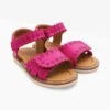 Jojo Maman Bebe JoJo Maman Bébé Fuchsia Kids Pretty Leather Sandals 2 Jojo Maman Bebe JoJo Maman Bébé Fuchsia Kids Pretty Leather Sandals -Jojo Maman Bebe 284620s