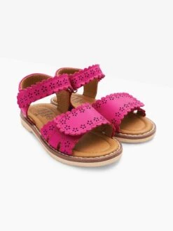 Jojo Maman Bebe JoJo Maman Bébé Fuchsia Kids Pretty Leather Sandals