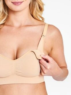 Emma Jane Natural Emma-Jane Maternity & Nursing Padded Seamfree Bra -Jojo Maman Bebe 308164s3