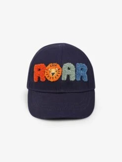Jojo Maman Bebe JoJo Maman Bébé Navy Roar Appliqué Baseball Cap -Jojo Maman Bebe 308228s3