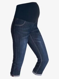 Jojo Maman Bebe JoJo Maman Bébé Indigo Mid Wash Cropped Maternity Turn-Ups 11 Jojo Maman Bebe JoJo Maman Bébé Indigo Mid Wash Cropped Maternity Turn-Ups -Jojo Maman Bebe 310565s5