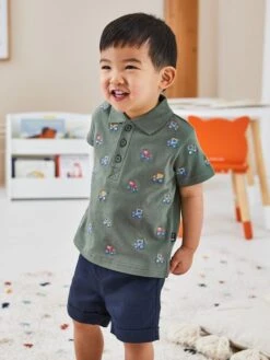 Jojo Maman Bebe JoJo Maman Bébé Navy Boys' Twill Chino Shorts