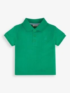Jojo Maman Bebe JoJo Maman Bébé Green Kids' Classic Polo Shirt 7 Jojo Maman Bebe JoJo Maman Bébé Green Kids' Classic Polo Shirt -Jojo Maman Bebe 321436s3