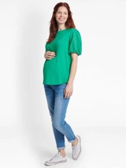 Jojo Maman Bebe JoJo Maman Bébé Light Wash Slim Boyfriend Maternity Jeans -Jojo Maman Bebe 331762s5