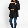 Jojo Maman Bebe JoJo Maman Bébé Black 3-in-1 Padded Maternity Parka -Jojo Maman Bebe 333307s