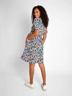 Jojo Maman Bebe JoJo Maman Bébé Floral Multi Print Maternity & Nursing Dress -Jojo Maman Bebe 333920s3