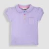 Jojo Maman Bebe Jojo Maman Bébé Lilac Girls' Pretty Polo Shirt -Jojo Maman Bebe 338314s