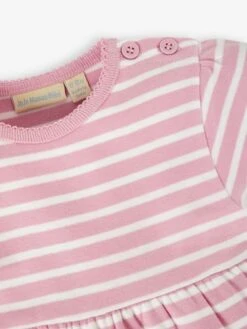 Jojo Maman Bebe JoJo Maman Bébé Pink Stripe Mouse Appliqué Dress -Jojo Maman Bebe 345019s2