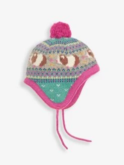 Jojo Maman Bebe JoJo Maman Bébé Green Guinea Pig Fair Isle Hat