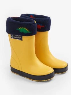 Jojo Maman Bebe JoJo Maman Bébé Stegosaurus Polarfleece Wellie Liners