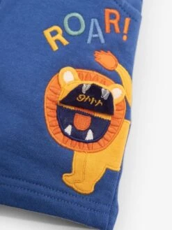 Jojo Maman Bebe JoJo Maman Bébé Indigo Boys' Indigo Lion Appliqué Pet In Pocket Shorts 9 Jojo Maman Bebe JoJo Maman Bébé Indigo Boys' Indigo Lion Appliqué Pet In Pocket Shorts -Jojo Maman Bebe 448481s3