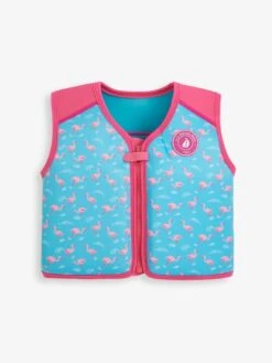 Jojo Maman Bebe JoJo Maman Bébé Flamingo Kids' Print Float Jacket