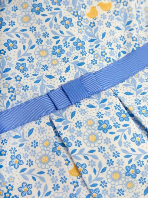 Jojo Maman Bebe JoJo Maman Bébé Blue Floral Party Dress 7 Jojo Maman Bebe JoJo Maman Bébé Blue Floral Party Dress - Image 5