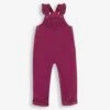 Jojo Maman Bebe JoJo Maman Bébé Purple Frill Cord Dungarees -Jojo Maman Bebe 471616s