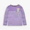 Jojo Maman Bebe JoJo Maman Bébé Purple Cat Pocket Breton Top 2 Jojo Maman Bebe JoJo Maman Bébé Purple Cat Pocket Breton Top -Jojo Maman Bebe 491957s