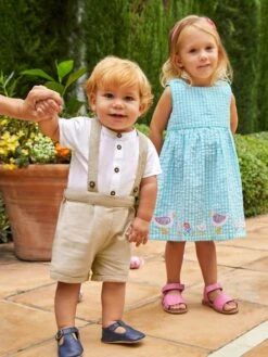 Jojo Maman Bebe JoJo Maman Bébé Stone 2-Piece Baby Grandad Shirt & Shorts Set 17 Jojo Maman Bebe JoJo Maman Bébé Stone 2-Piece Baby Grandad Shirt & Shorts Set -Jojo Maman Bebe 513092s8