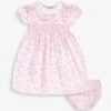 Jojo Maman Bebe JoJo Maman Bébé Pink Bunny Print Frill Collar Party Dress -Jojo Maman Bebe 516353s