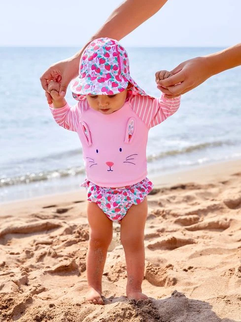 Jojo Maman Bebe JoJo Maman Bébé Bunny 2-Piece Rash Vest Set 4 Jojo Maman Bebe JoJo Maman Bébé Bunny 2-Piece Rash Vest Set - Image 2