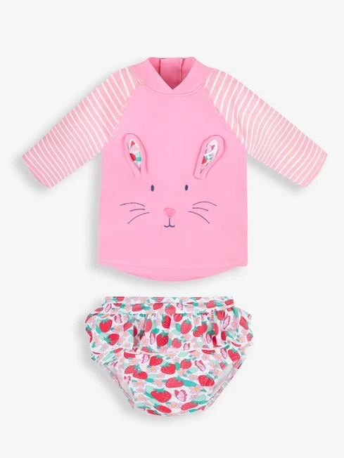 Jojo Maman Bebe JoJo Maman Bébé Bunny 2-Piece Rash Vest Set 5 Jojo Maman Bebe JoJo Maman Bébé Bunny 2-Piece Rash Vest Set - Image 3