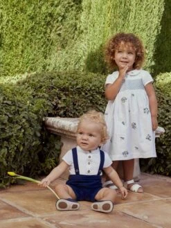 Jojo Maman Bebe Jojo Maman Bébé Blue 2-Piece Navy Baby Grandad Shirt & Shorts Set 15 Jojo Maman Bebe Jojo Maman Bébé Blue 2-Piece Navy Baby Grandad Shirt & Shorts Set -Jojo Maman Bebe 540014s7