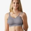 Bravado Grey Bravado Body Silk Seamless Maternity & Nursing Bra 1 Bravado Grey Bravado Body Silk Seamless Maternity & Nursing Bra -Jojo Maman Bebe 566622s