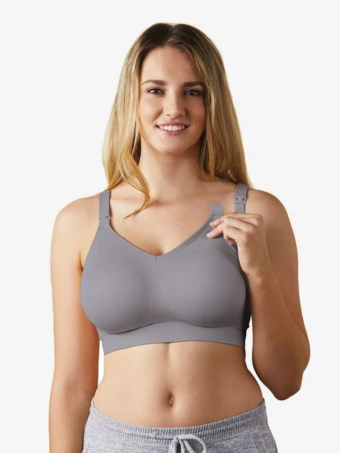 Bravado Grey Bravado Body Silk Seamless Maternity & Nursing Bra 3 Bravado Grey Bravado Body Silk Seamless Maternity & Nursing Bra