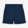 Jojo Maman Bebe JoJo Maman Bébé Navy Girls' Twill Shorts