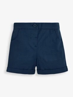 Jojo Maman Bebe JoJo Maman Bébé Navy Girls' Twill Shorts