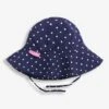 Jojo Maman Bebe JoJo Maman Bébé Navy White Dot Girls' Navy & White Dot Floppy Sun Hat 2 Jojo Maman Bebe JoJo Maman Bébé Navy White Dot Girls' Navy & White Dot Floppy Sun Hat -Jojo Maman Bebe 573042s
