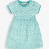 Jojo Maman Bebe JoJo Maman Bébé Duck Egg Girls' Floral Summer Dress -Jojo Maman Bebe 575661s