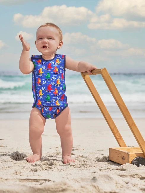 Jojo Maman Bebe JoJo Maman Bébé Dinosaur Print Baby Wetsuit 3 Jojo Maman Bebe JoJo Maman Bébé Dinosaur Print Baby Wetsuit