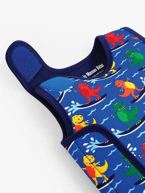 Jojo Maman Bebe JoJo Maman Bébé Dinosaur Print Baby Wetsuit 7 Jojo Maman Bebe JoJo Maman Bébé Dinosaur Print Baby Wetsuit - Image 5