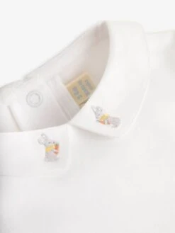 Jojo Maman Bebe JoJo Maman Bébé Blue 2-Piece Gingham Bunny Pocket Baby Short Dungarees Set -Jojo Maman Bebe 589646s6