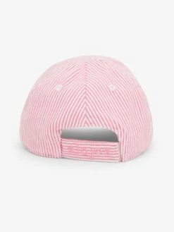 Jojo Maman Bebe JoJo Maman Bébé Pink Stripe Baseball Cap -Jojo Maman Bebe 600752s3