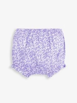 Jojo Maman Bebe JoJo Maman Bébé Lilac Bud Floral Print Smocked Dress -Jojo Maman Bebe 601900s3