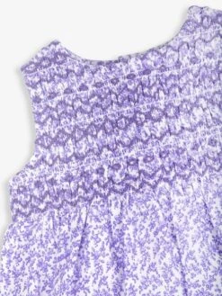 Jojo Maman Bebe JoJo Maman Bébé Lilac Bud Floral Print Smocked Dress -Jojo Maman Bebe 601900s4