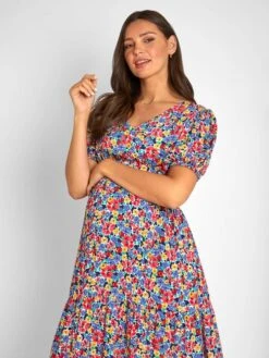Jojo Maman Bebe JoJo Maman Bébé Floral Print Tiered Maternity & Nursing Midi Dress 20 Jojo Maman Bebe JoJo Maman Bébé Floral Print Tiered Maternity & Nursing Midi Dress -Jojo Maman Bebe 604298s8