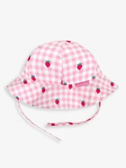 Jojo Maman Bebe JoJo Maman Bébé Gingham Floppy Sun Hat UPF 50 -Jojo Maman Bebe 607071s3