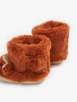 Jojo Maman Bebe JoJo Maman Bébé Rust Highland Cow Slipper Boots -Jojo Maman Bebe 607262s5