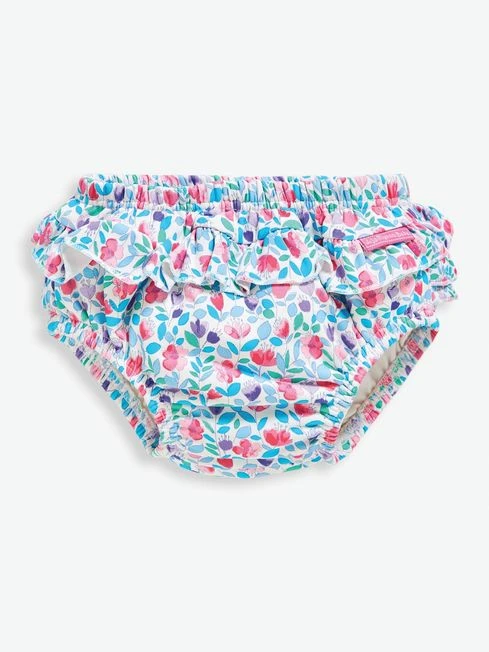 Jojo Maman Bebe JoJo Maman Bébé Floral Meadow Frilly Swim Nappy 4 Jojo Maman Bebe JoJo Maman Bébé Floral Meadow Frilly Swim Nappy - Image 2