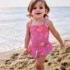 Jojo Maman Bebe JoJo Maman Bébé Flamingo Swimsuit With Nappy -Jojo Maman Bebe 626734s