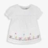Jojo Maman Bebe JoJo Maman Bébé White Mouse Embroidered Blouse 2 Jojo Maman Bebe JoJo Maman Bébé White Mouse Embroidered Blouse -Jojo Maman Bebe 655667s