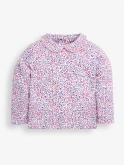 Jojo Maman Bebe JoJo Maman Bébé Pastel Girls' Ditsy Peter Pan Top